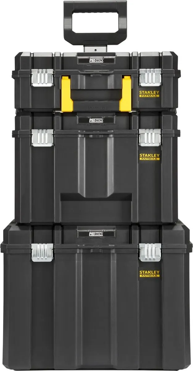 Stanley Pro-Stack 3-in-1 Gereedschapskoffers Set FMST75753-9 - 3 Stuks