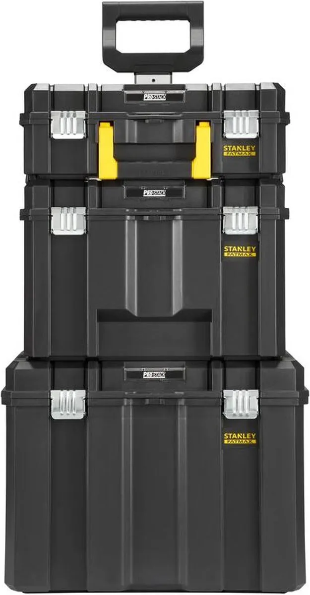 Stanley Pro-Stack 3-in-1 Gereedschapskoffers Set FMST75753-9 - 3 Stuks - afbeelding 6 van 6