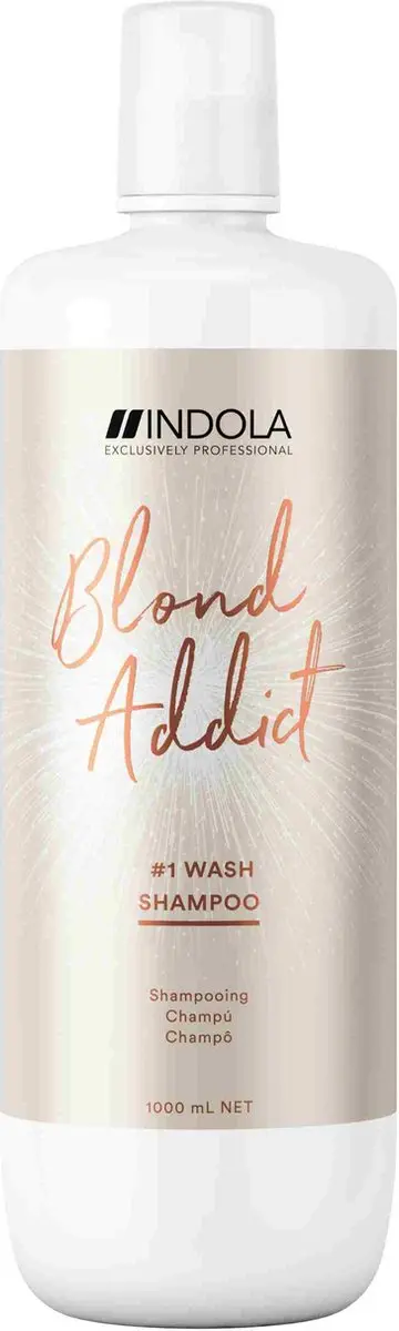 Indola Innova Blond Addict Zilvershampoo 1000ml
