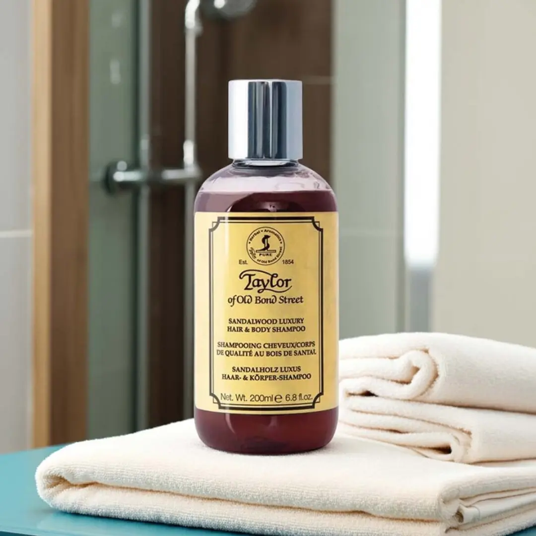 Taylor of Old Bond Street Sandalwood Haar & Lichaamswas 200ml