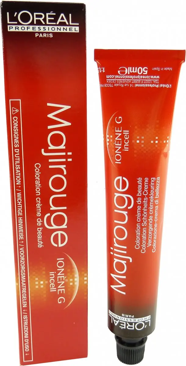 L'Oréal Professionnel Majirouge Haarverf 50ml - Kleur 7.64
