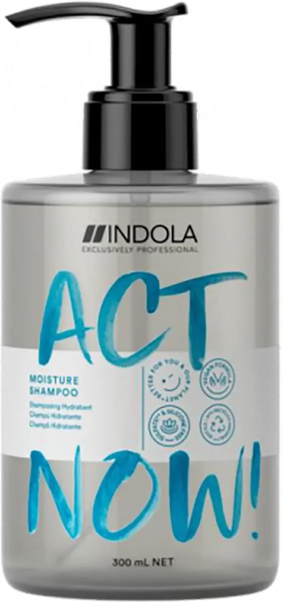 Indola ActNow Moisture Shampoo 300ml