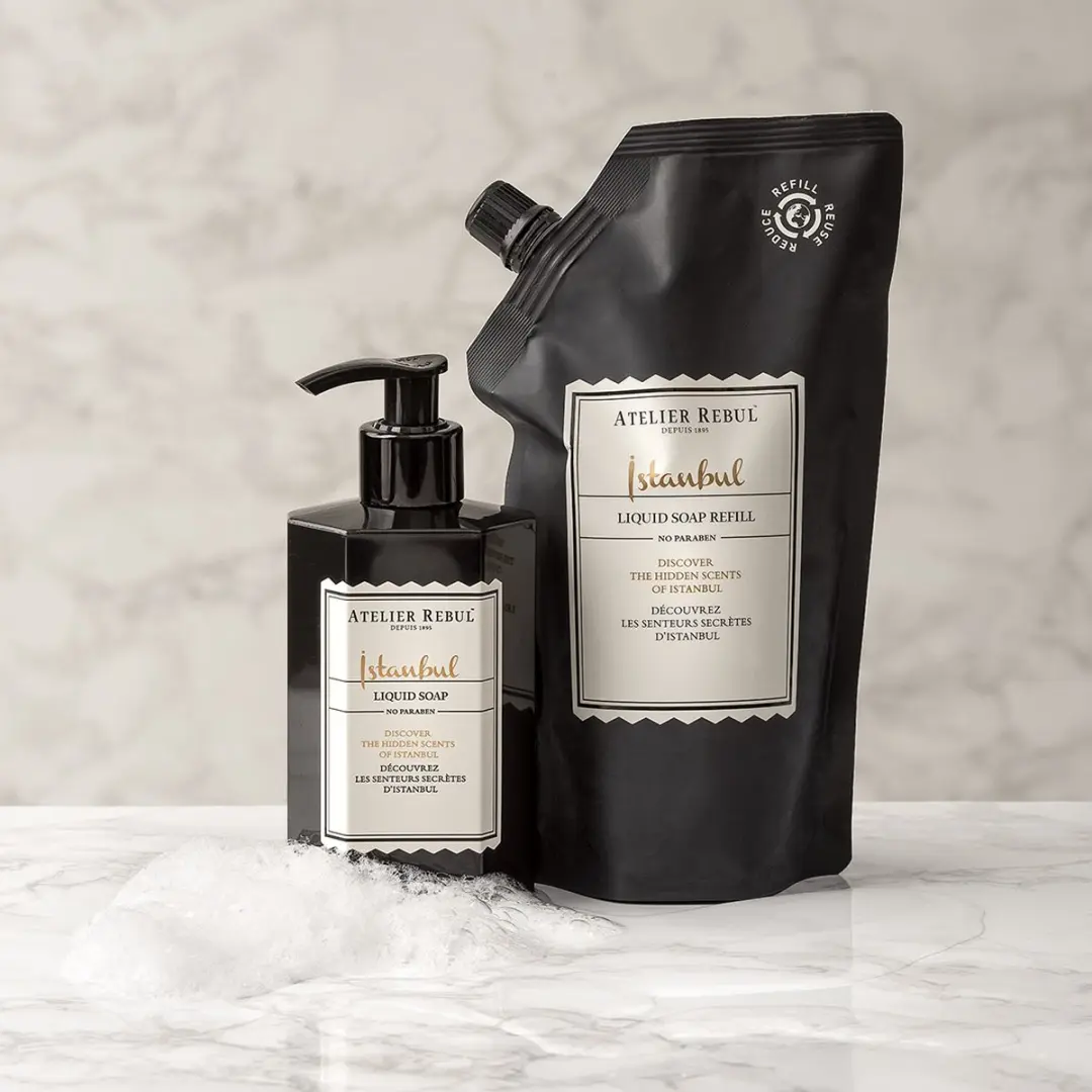 Atelier Rebul Istanbul Handzeep Navulling 500ml - Houtige & Kruidige Geur