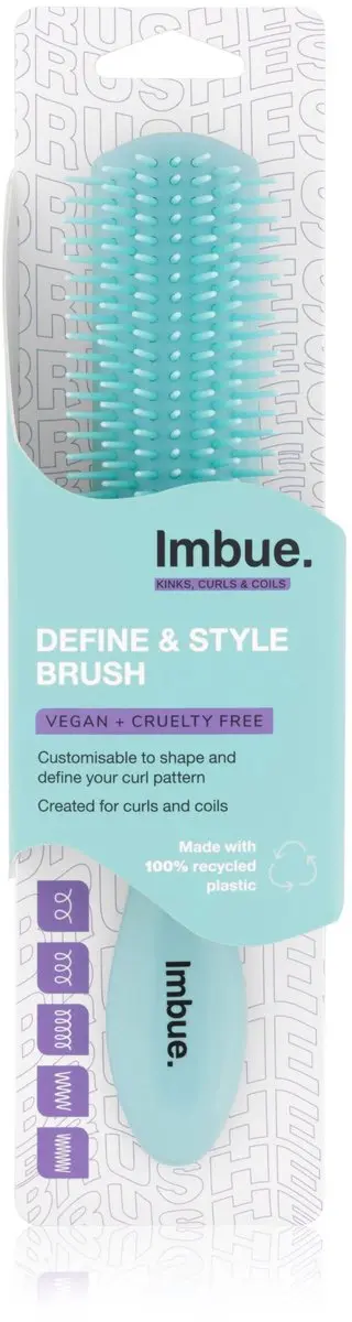 Imbue Defining & Style Brush - Blauw