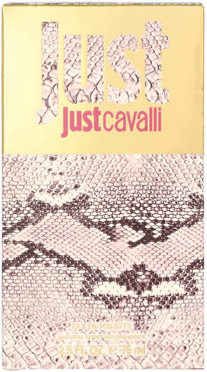 Roberto Cavalli Just Cavalli Eau de Toilette 75ml - afbeelding 6 van 6