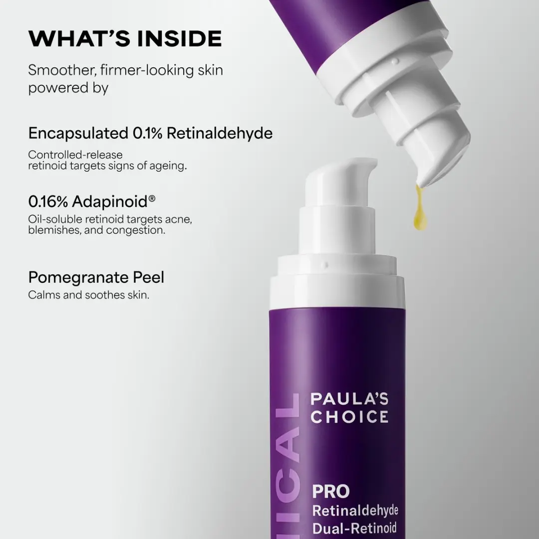Paula's Choice CLINICAL Pro Retinaldehyde Dual-Retinoid Gezichtsserum 30ml
