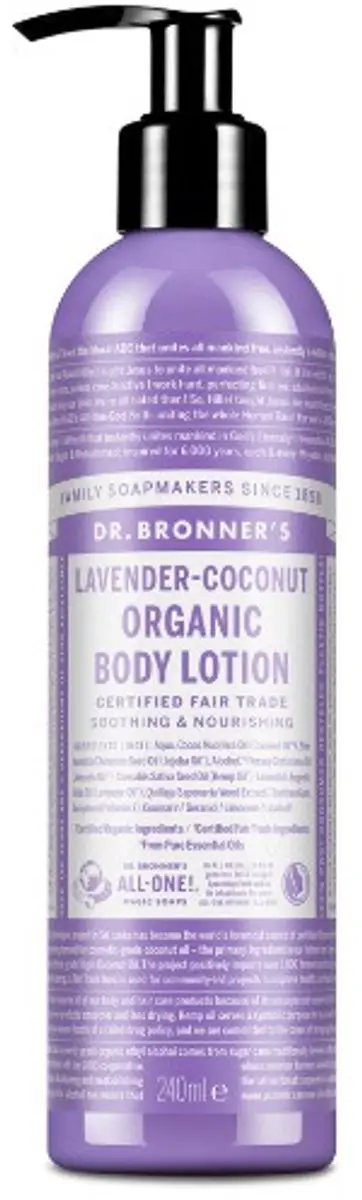 Dr. Bronner's Bodylotion Lavendel/Kokos 240ml