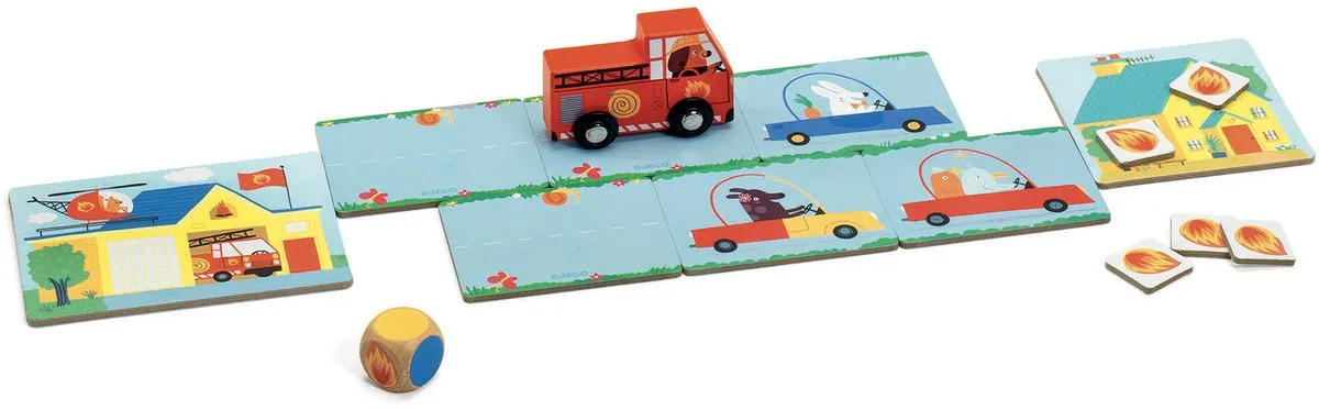 Djeco Pin Pon! Samenwerkingsspel - DJ08571 - Multicolor