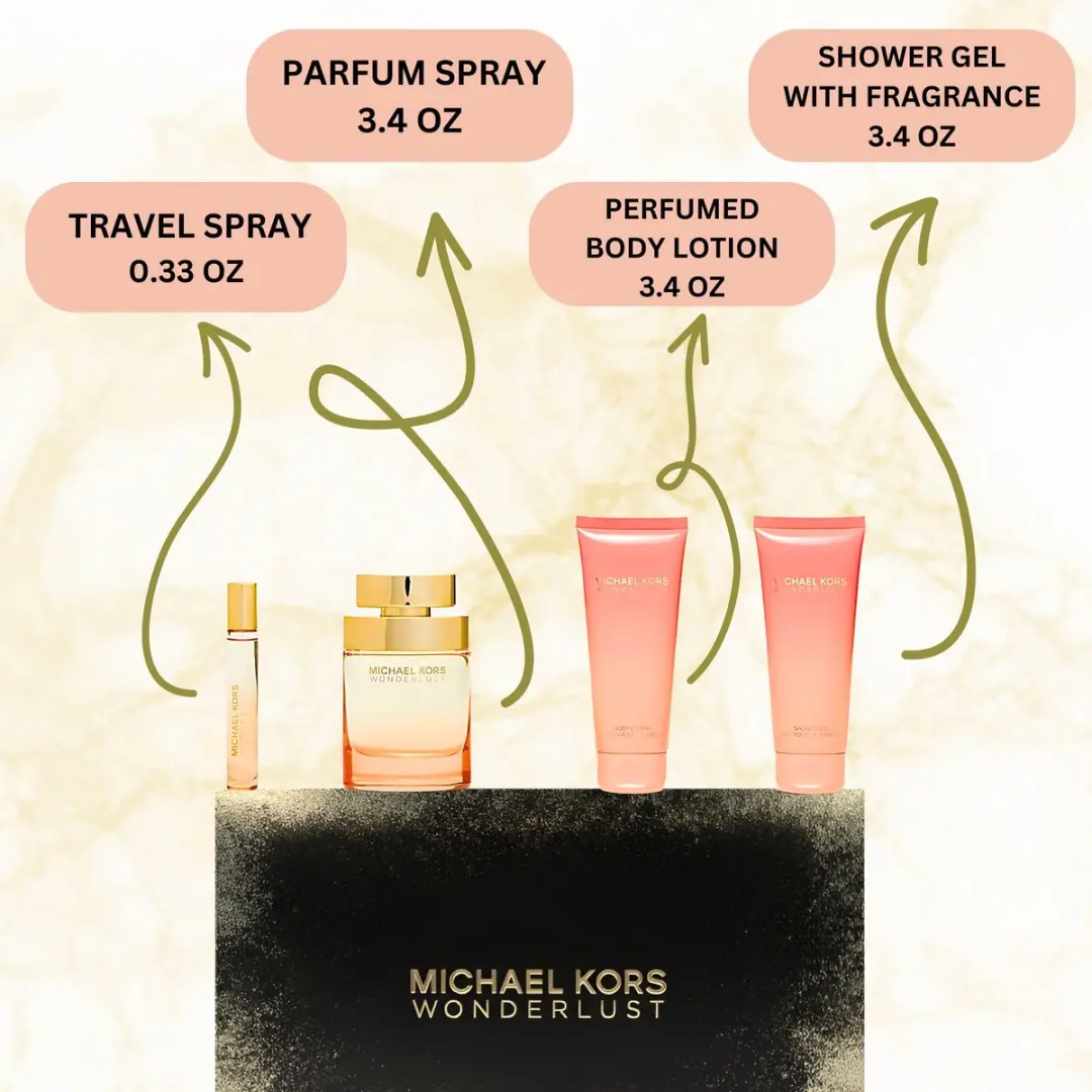 Michael Kors Wonderlust Giftset - 210ml Parfum & 100ml Bodylotion/Douchegel