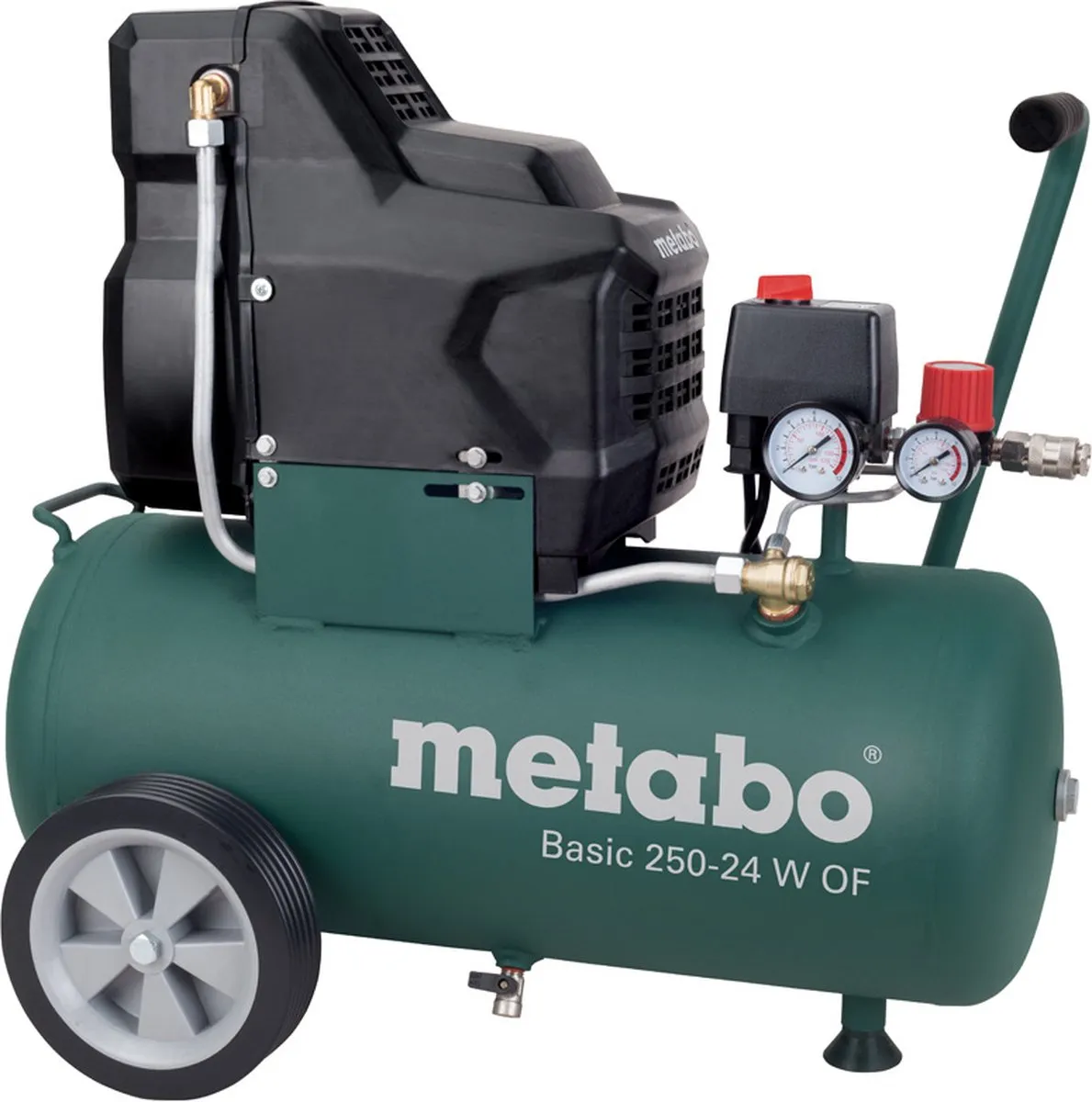Metabo Basic 250-24 W Olievrije Compressor 1500W
