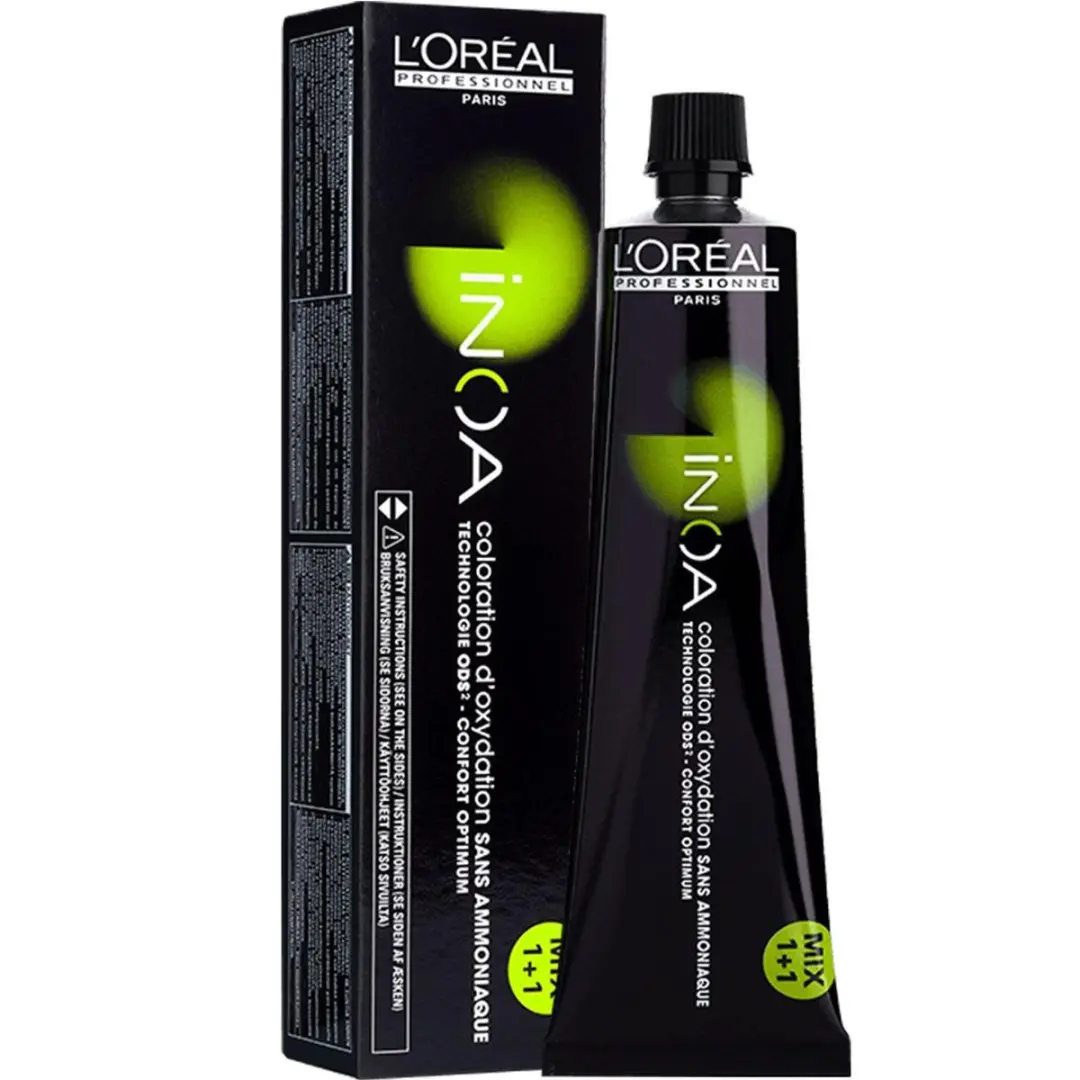 L'Oréal Professionnel iNOA Haarverf 60ml - 7.18 Licht Bruin