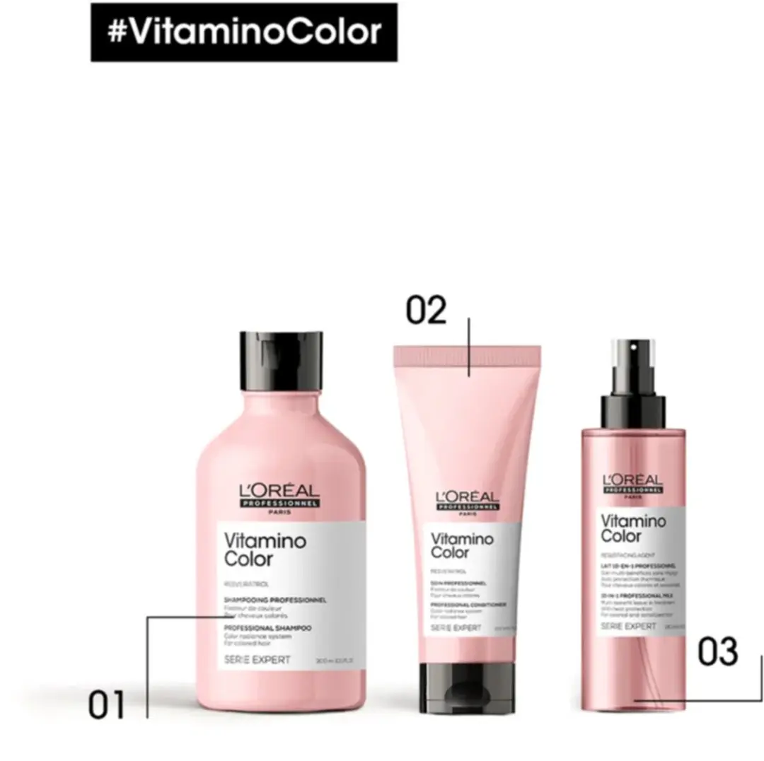 L'Oréal Professionnel Vitamino Color Shampoo 3x300ml