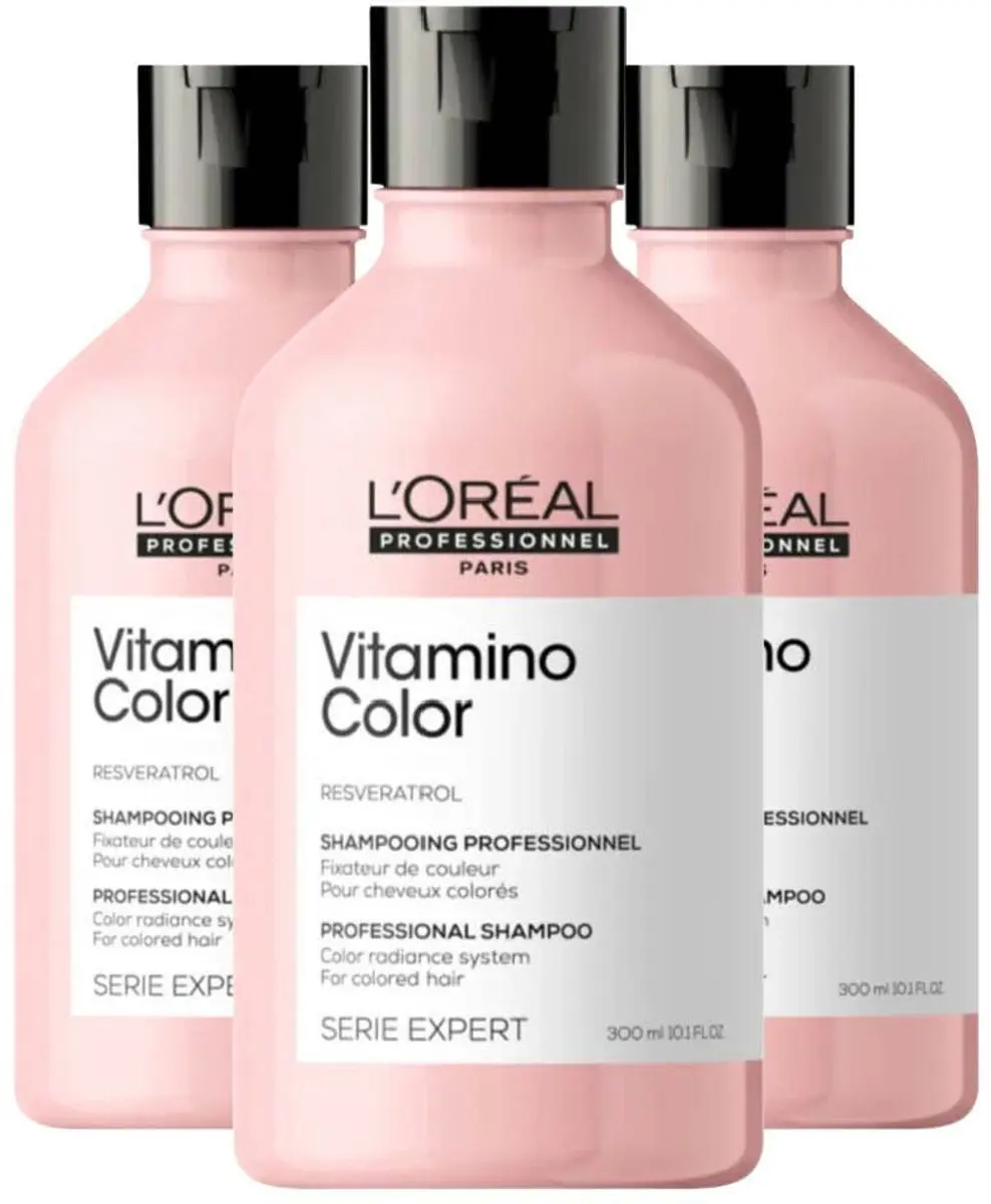 L'Oréal Professionnel Vitamino Color Shampoo 3x300ml