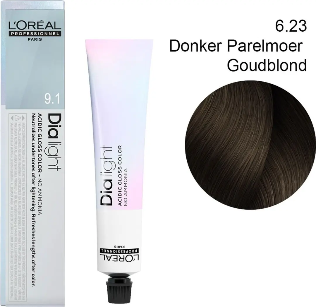 L'Oréal Professionnel Dia Light Haarverf 6.23 - 50ml