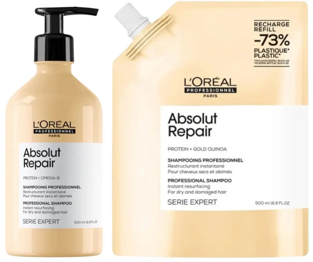 L'Oréal Professionnel Absolut Repair Shampoo Refill Set 2x500ml