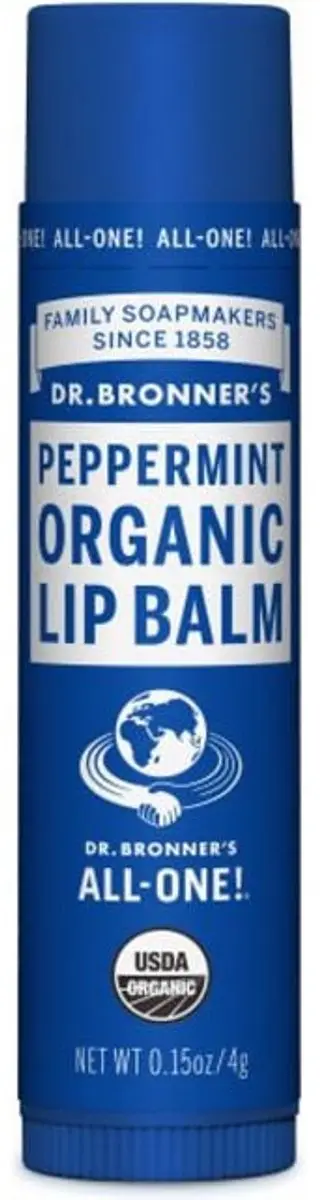 Dr. Bronner's Lippenbalsem Peppermint Organic - 4g - afbeelding 6 van 6