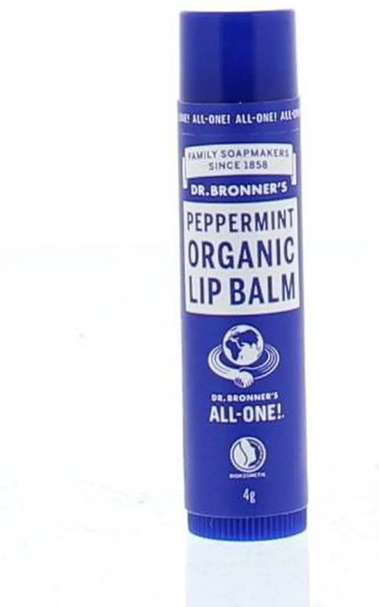 Dr. Bronner's Lippenbalsem Peppermint Organic - 4g