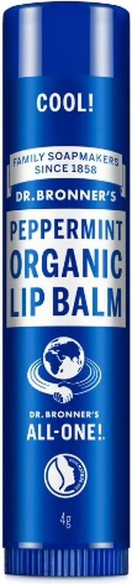 Dr. Bronner's Lippenbalsem Peppermint Organic