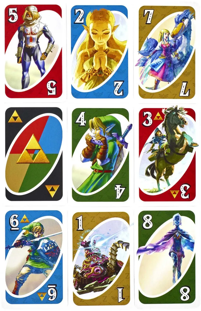 Mattel Games The Legend of Zelda UNO Kaartspel - MATTFMW19