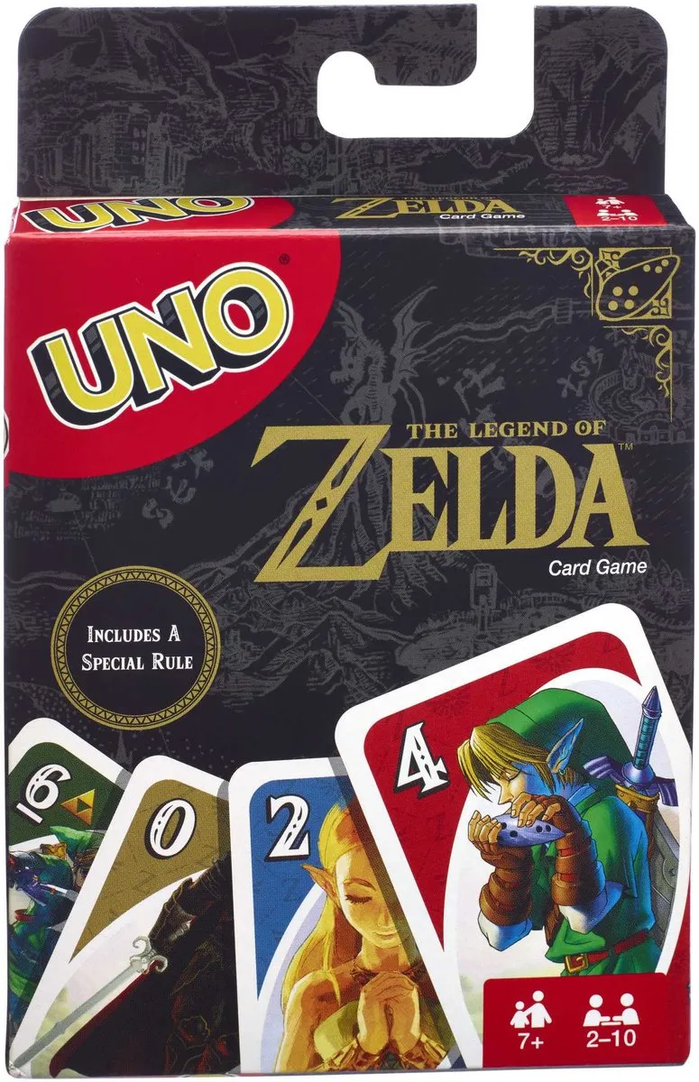 Mattel Games The Legend of Zelda UNO Kaartspel - MATTFMW19
