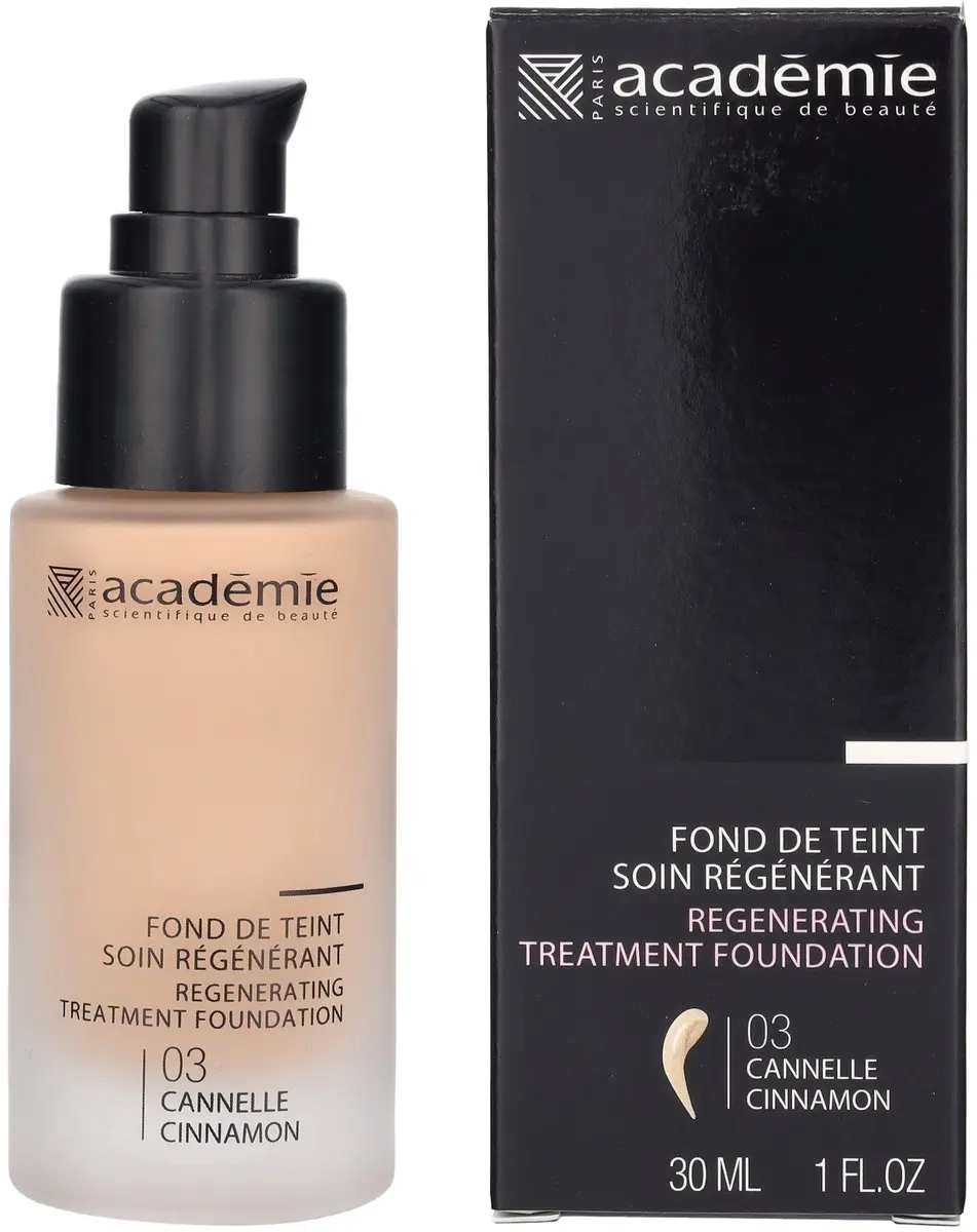 Academie Regenerating Treatment Foundation 03 Cinnamon 30ml