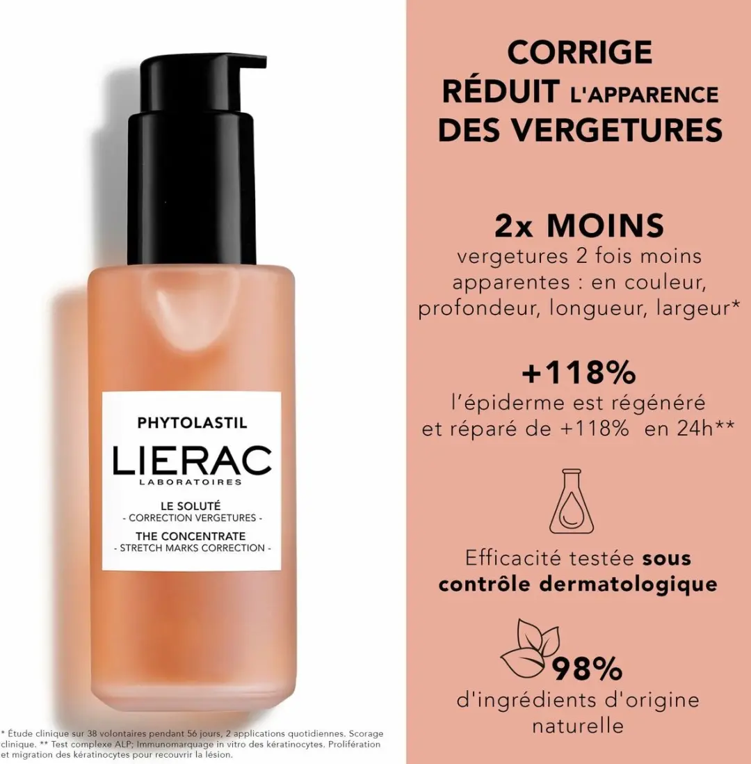 Lierac Phytolastil Anti-Striae Lichaamsserum 100ml