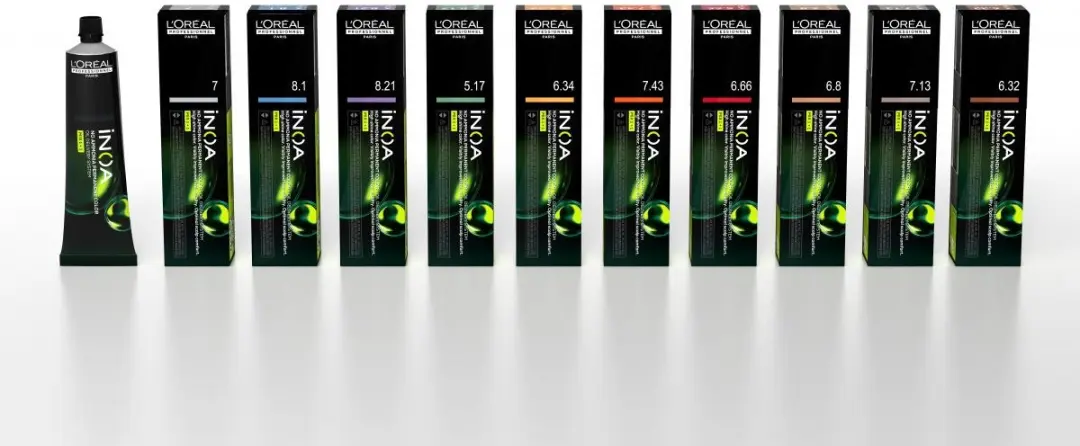 L'Oréal Professionnel iNOA 7.3 60G Permanent Haarkleur 150ml - Zwart