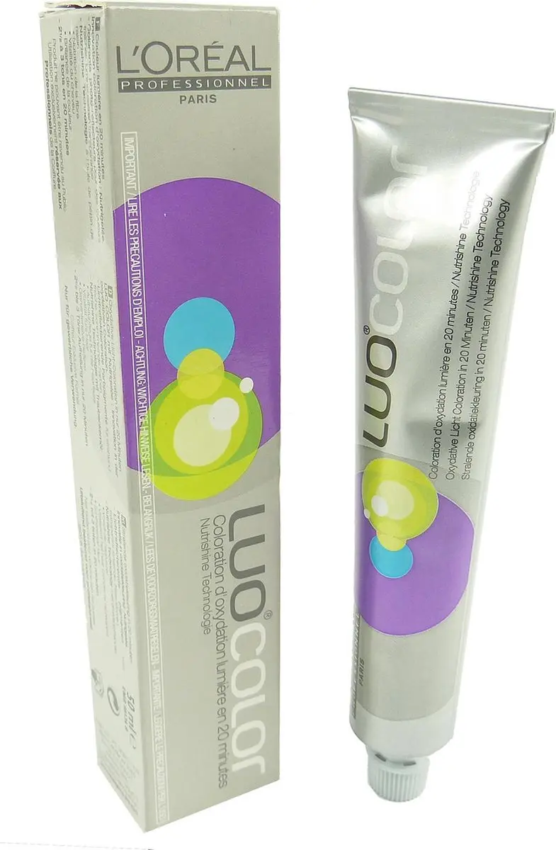 L'Oréal Paris LuoColor 50ml Kastanjebruin Kleurspoeling - Zwart
