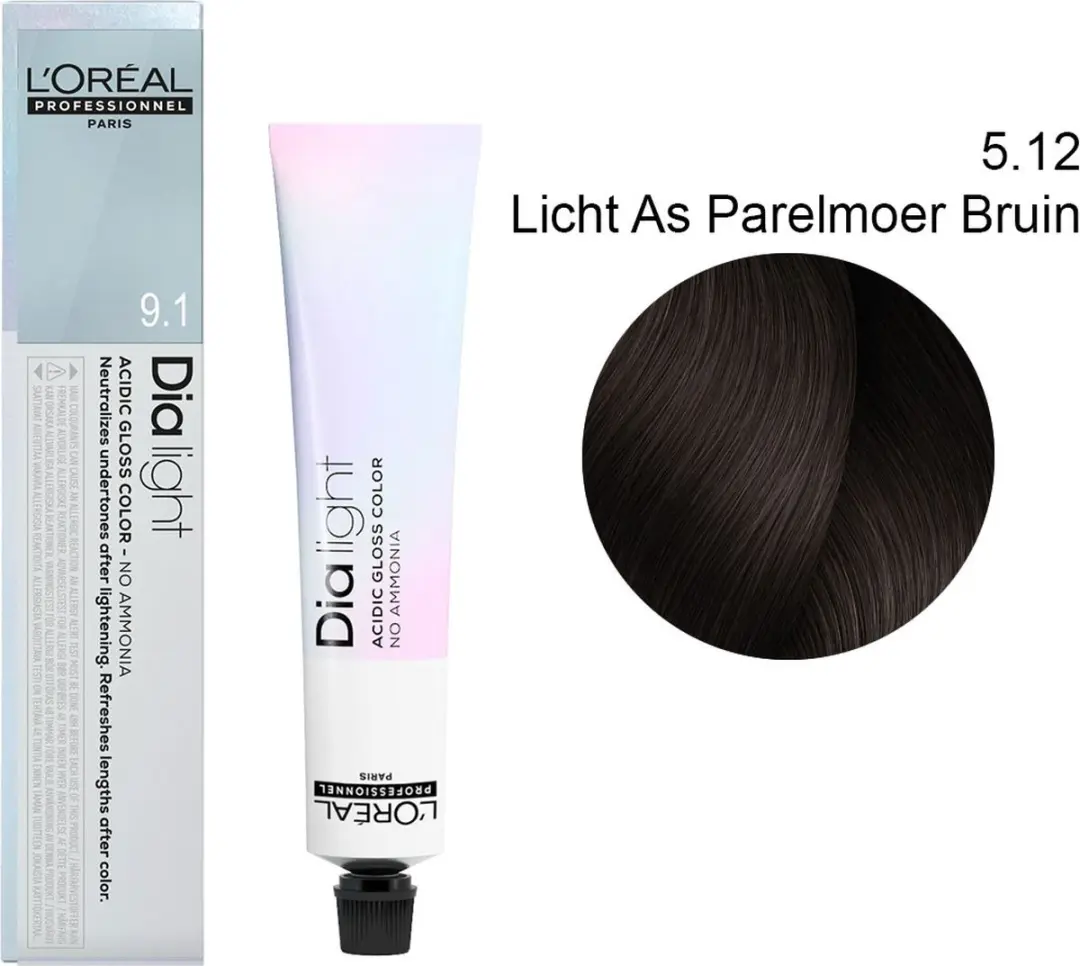 L'Oréal Professionnel Dia Light Haarverf 512ml - Kleur 5.12