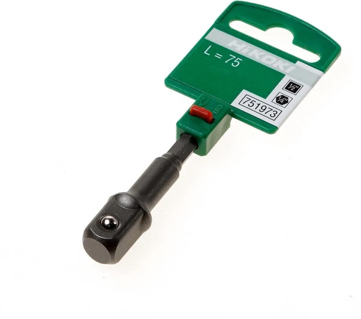Hikoki HI00320 Adapter 1/4" naar 1/2" - 32mm - Zilver