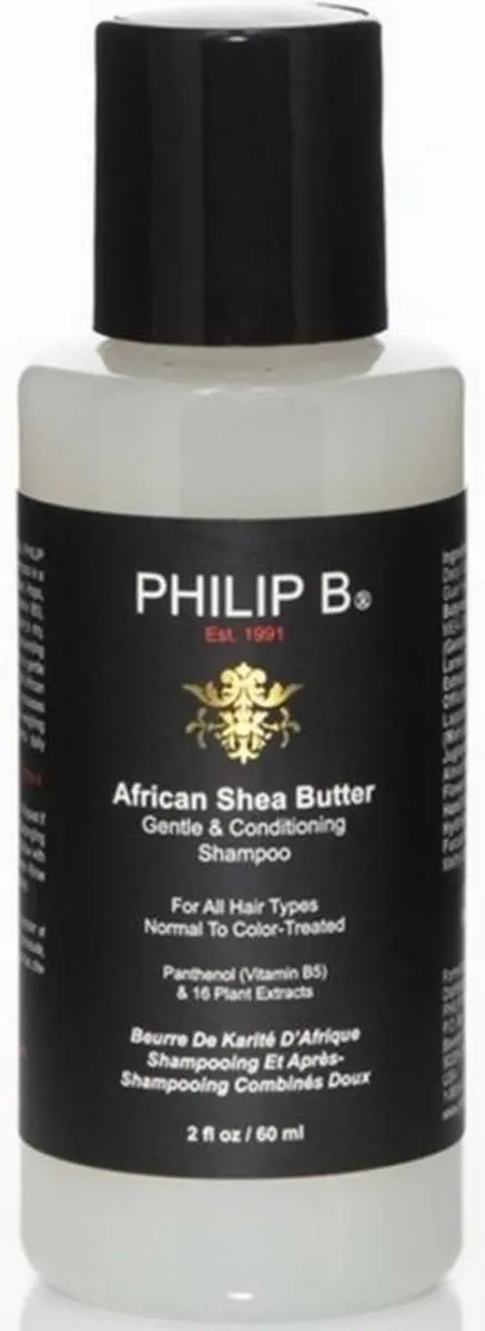 Philip B African Shea Butter Shampoo 2-in-1 60ml