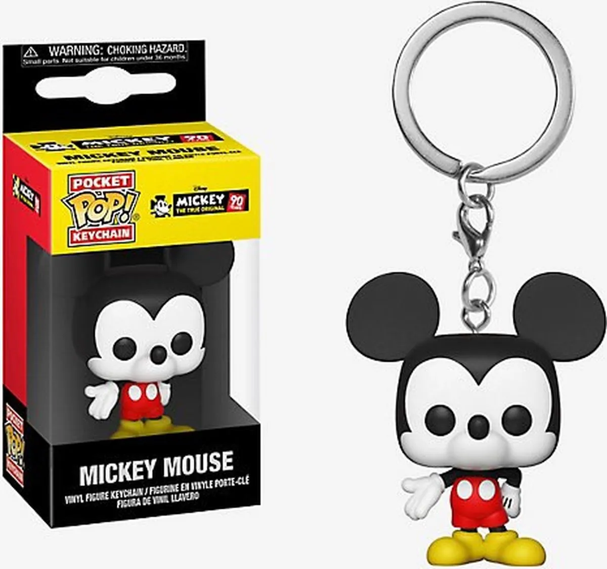 Funko Mickey's 90th Mickey Mouse Pocket Pop Keychain - Multi