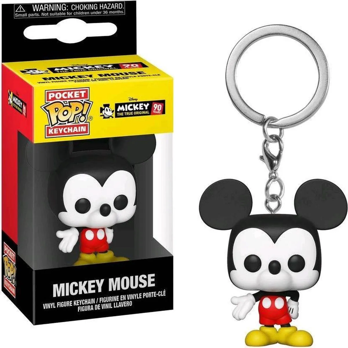 Funko Mickey's 90th Mickey Mouse Pocket Pop Keychain - Multi