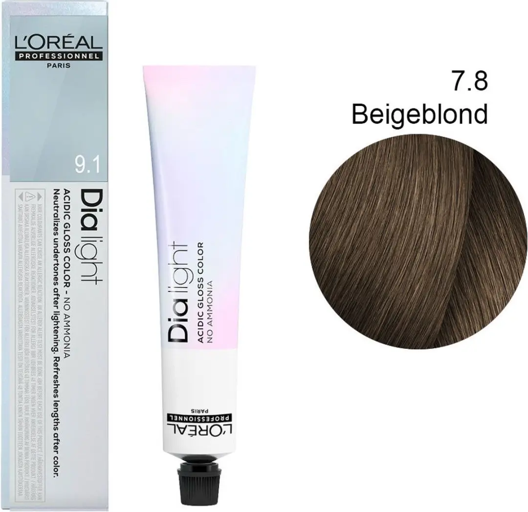 L'Oréal Professionnel Dia Light Haarverf 7.8 - 50ml - Roze