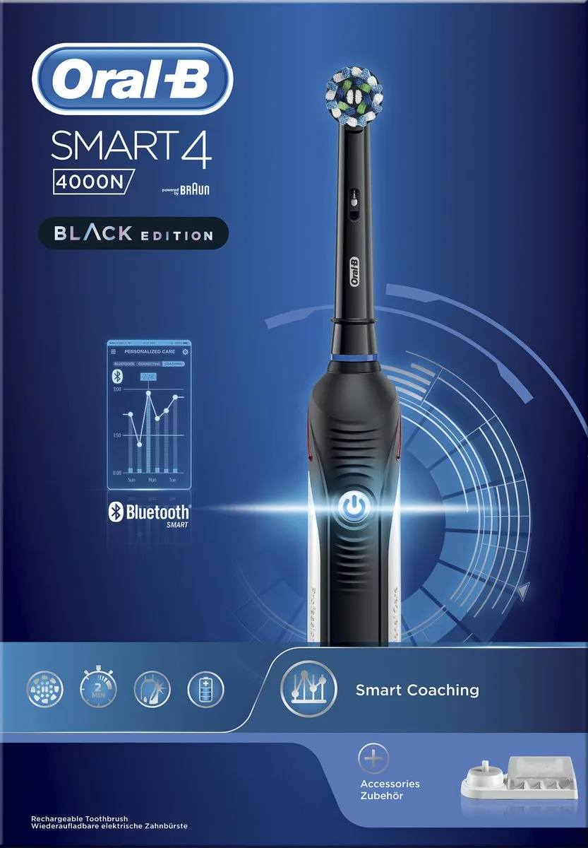 Oral-B 4000N Elektrische Tandenborstel - Zwart