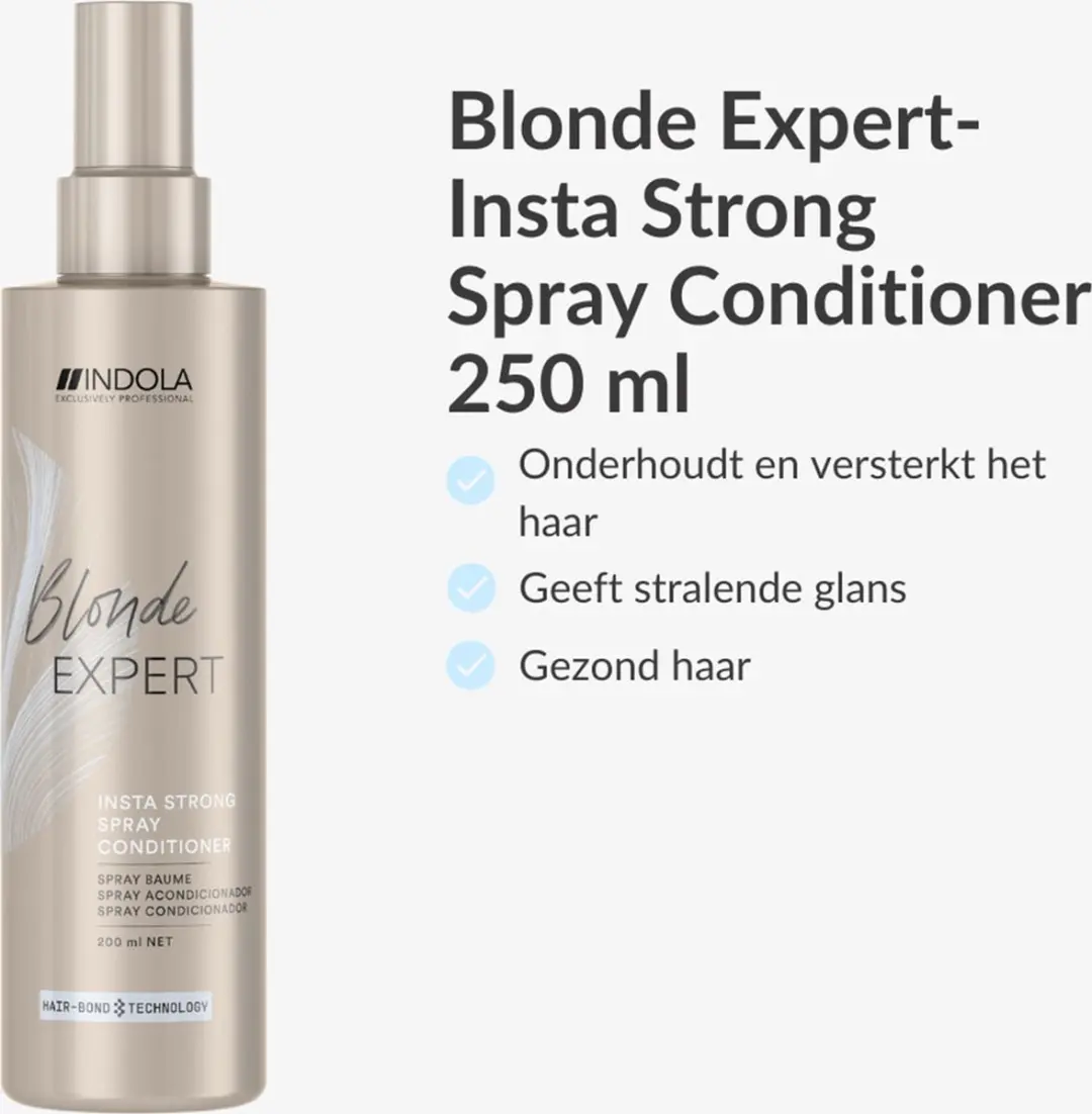 Indola Blonde Expert Insta Strong Spray Conditioner 200ml