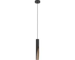 Eglo Barbotto Hanglamp GU10 - 4 Lichtpunten - Zwart/Bruin
