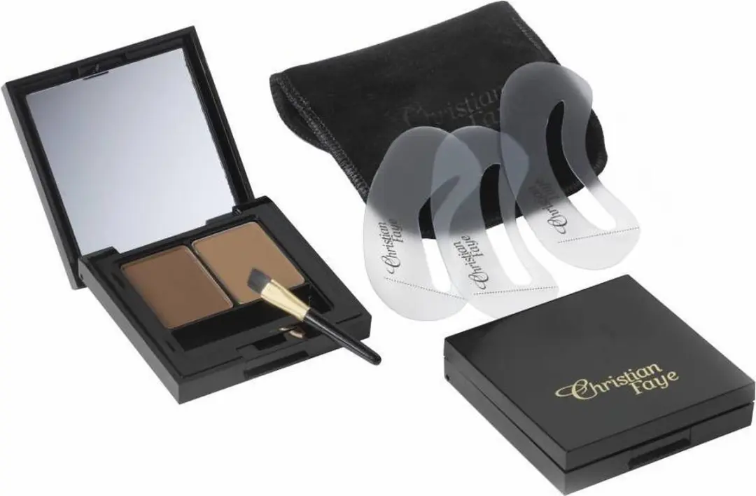 Christian Faye Duo Natural Medium Brown - 3g