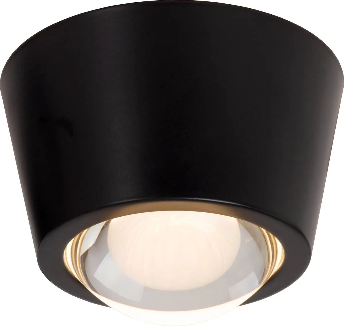 Lucide Rigon Plafondlamp Ø9cm - 6W 3000K Zwart