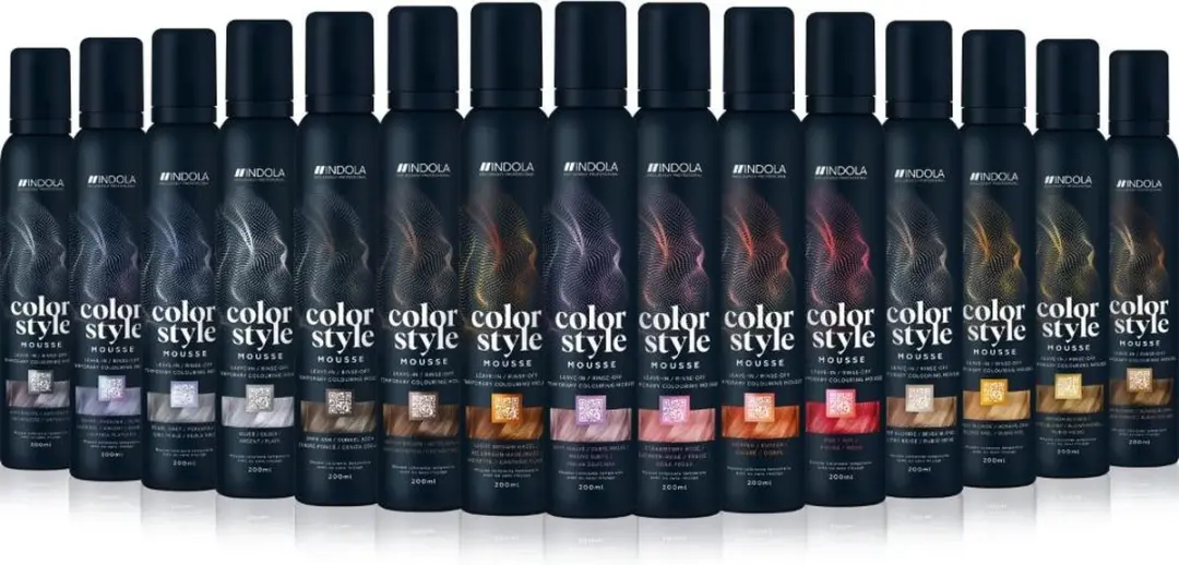 Indola Color Style Mousse Silver - 200ml