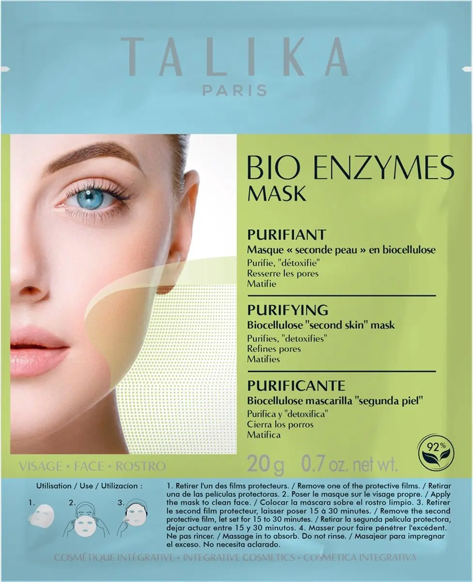 Talika Bio Enzymes Puryfing Mask - 1 Sheet