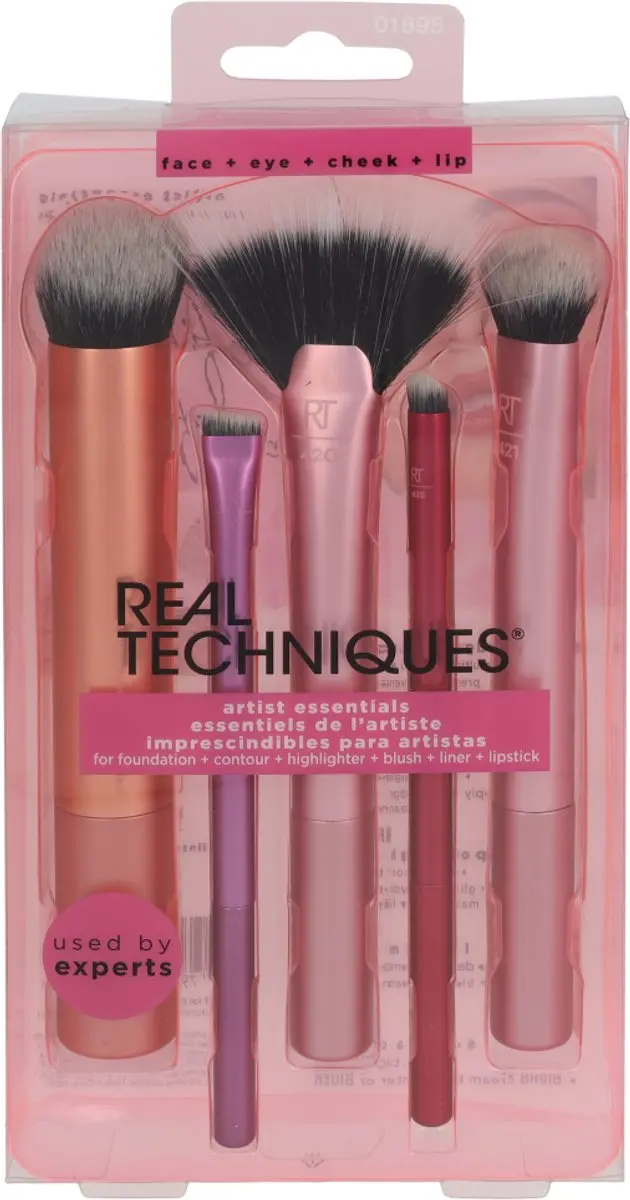 Real Techniques Artist Essentials Make-up Borstel Set - 5 Stuks