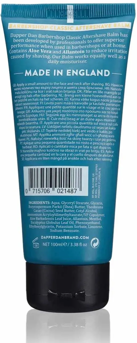 Dapper Dan After Shave Balm 75ml
