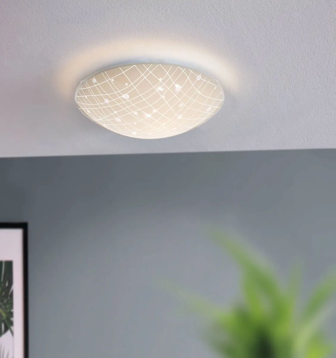 Eglo Vereda Plafondlamp LED 31.5cm - Wit