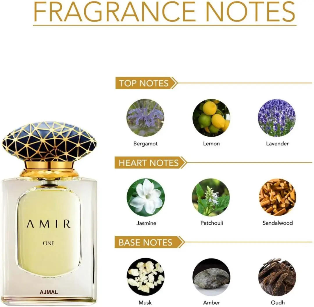 Ajmal Amir One Eau de Parfum 50ml - Unisex