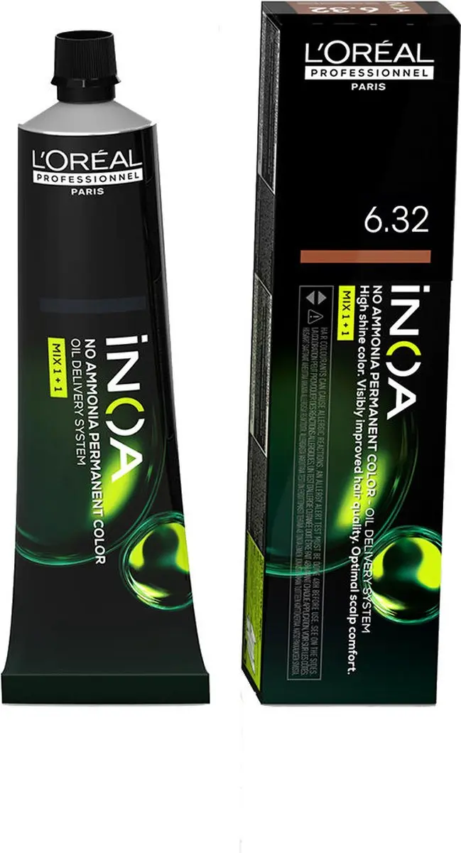 L'Oréal Paris Professionnel Inoa 6.32 Blond Semi-permanent Haarkleur 60g