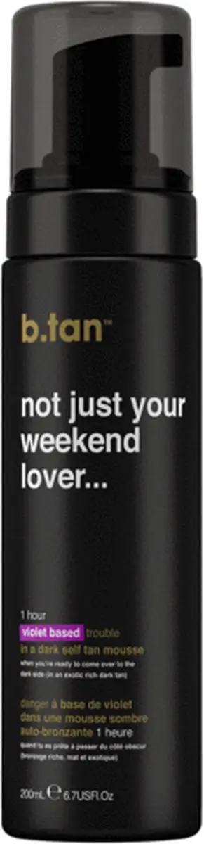 b.tan Zelfbruiningsmousse 200ml - Donker - afbeelding 6 van 6