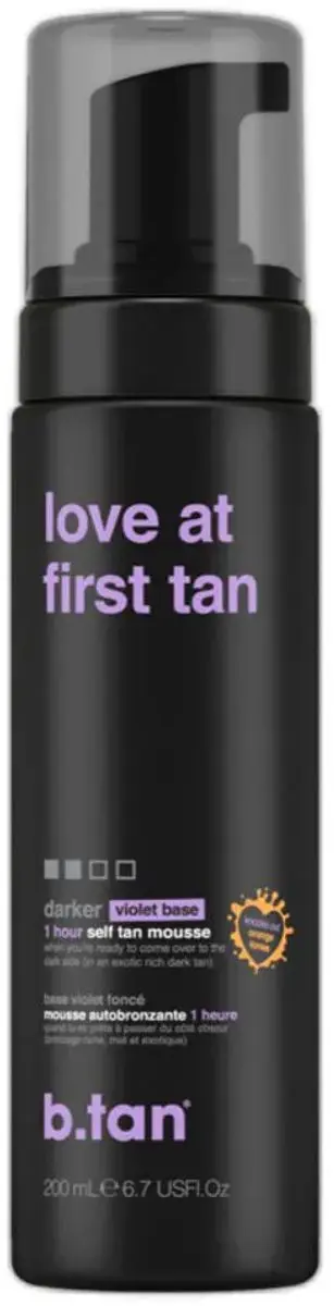 b.tan Zelfbruiningsmousse 200ml - Donker