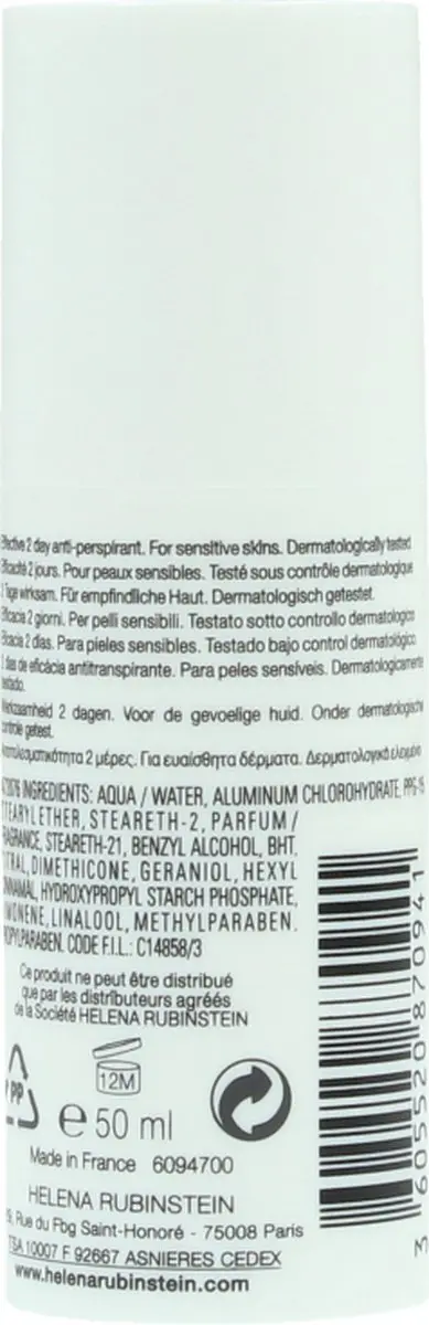 Helena Rubinstein Nudit Deodorant Roll-On 50ml - Citrusgeur