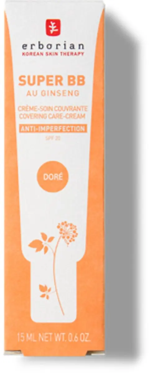 Erborian Super BB Doré BB-Crème 15ml - Lichte huidskleur
